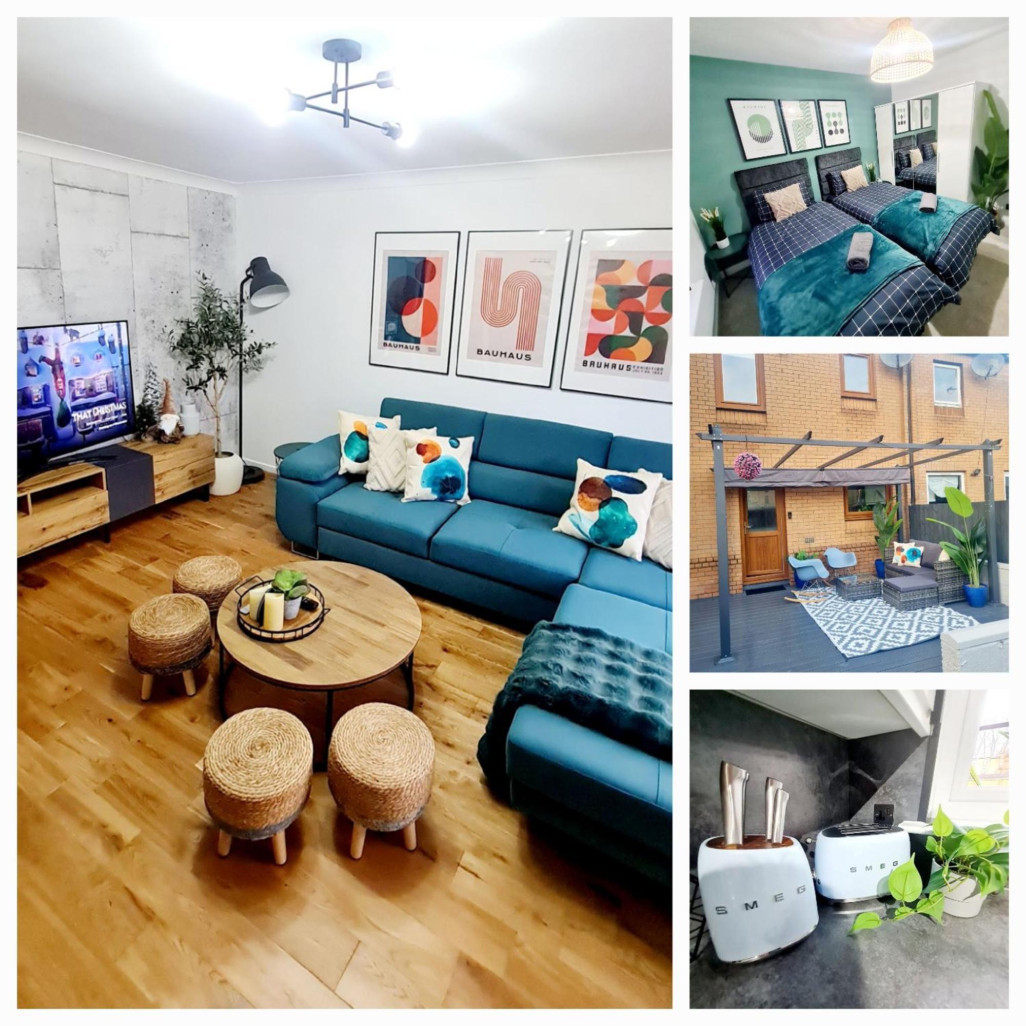 Apartamento Bright 3Br Walking Distance To Town - Free Parking Glasgow Exterior foto